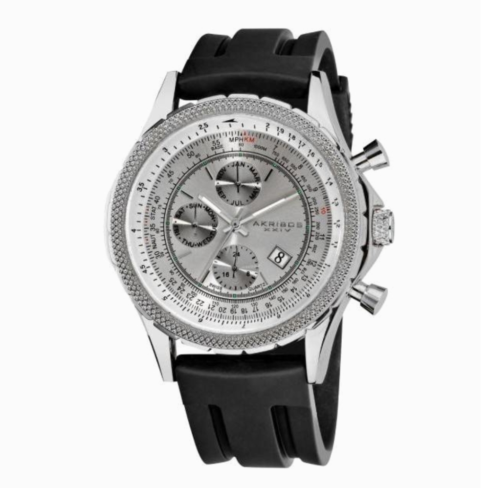 Akribos XXIV AK532SS Men's Black Watch